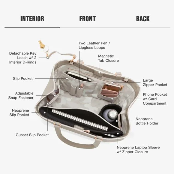 Dagne Dover Allyn Tote - Picture 9 of 10